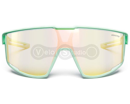Вело окуляри JULBO FURY Reactiv Mint Light Green Pink - фотохромні від 1 до 3 категорії