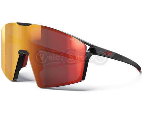 Вело очки JULBO Edge Matte Black Red категория 3