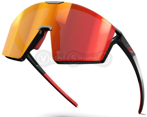 Вело очки JULBO Edge Matte Black Red категория 3