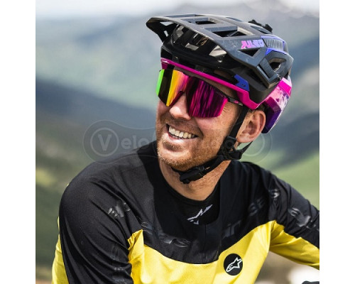 Вело окуляри JULBO Edge Matte Black Pink категорія 3