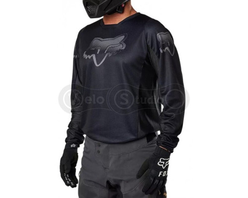 Джерсі FOX 180 BLACKOUT JERSEY Black розмір M