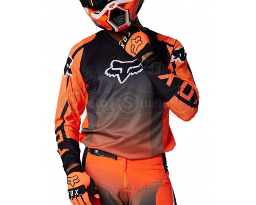 Джерсі FOX 180 LEED JERSEY Flo Orange розмір XL