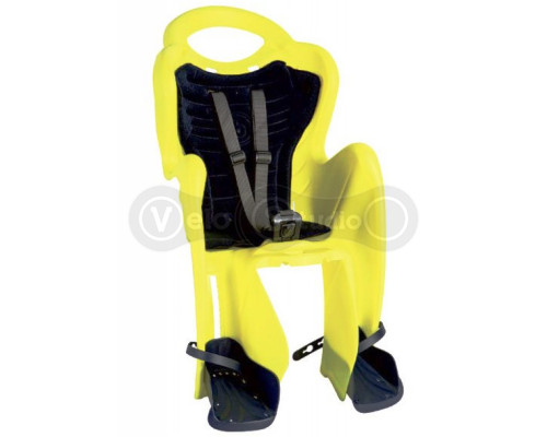 Детское кресло Bellelli Mr Fox Standart B-fix до 22кг, неоново-жёлтое