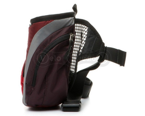 Сумка на пояс DEUTER Pulse 1 цвет 5000 cranberry 0.5 литра