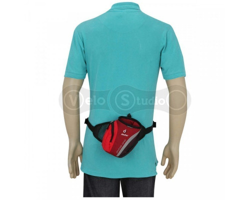 Сумка на пояс DEUTER Pulse 1 цвет 5000 cranberry 0.5 литра