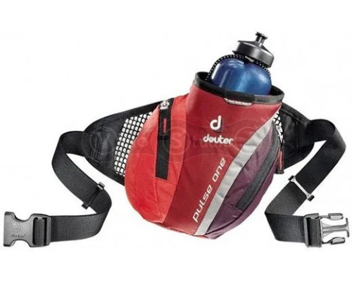 Сумка на пояс DEUTER Pulse 1 цвет 5000 cranberry 0.5 литра