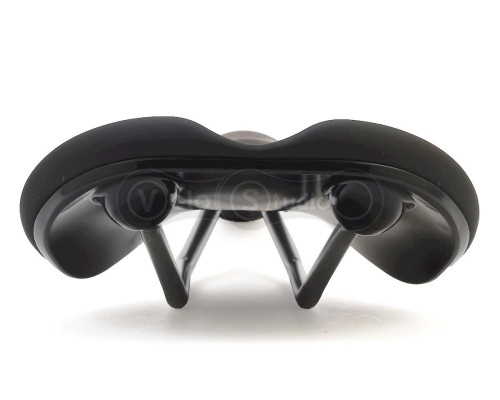 Седло Fabric Scoop Elite Shallow 282x142 мм черное