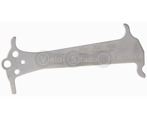 Інструмент вимірювання зносу ланцюга ONRIDE Extent нержавіюча сталь