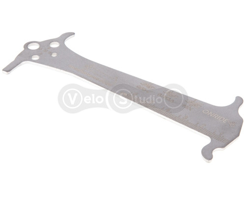 Інструмент вимірювання зносу ланцюга ONRIDE Extent нержавіюча сталь