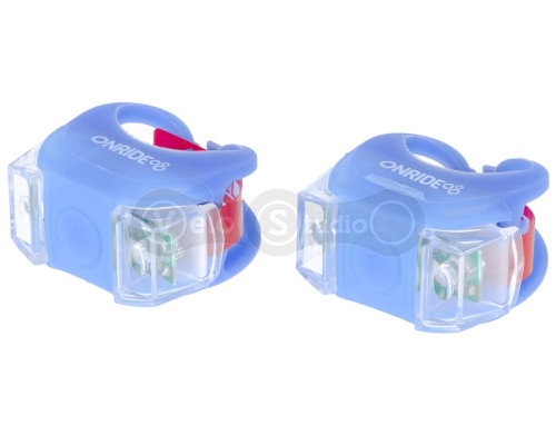 Набор мигалок ONRIDE Dual Classic силиконовый синий