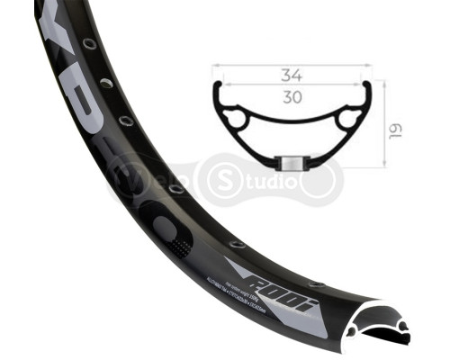 Обід Rodi TRYP30 EVO 27,5" ( 584x30 ) 32 отв, Tubeless FV