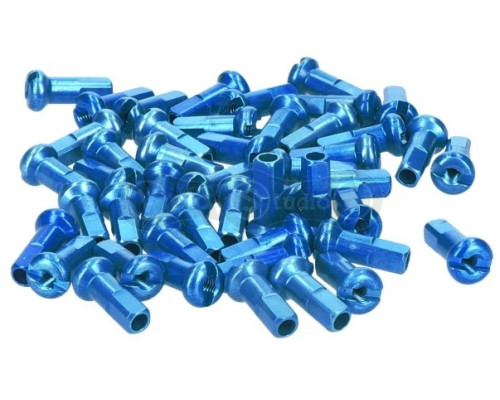Ніпелі DT SWISS Алюміній 2.0 X 12мм х 100шт BLUE