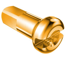 Ниппели DT SWISS Алюминий 2.0 X 12мм х 100шт Gold