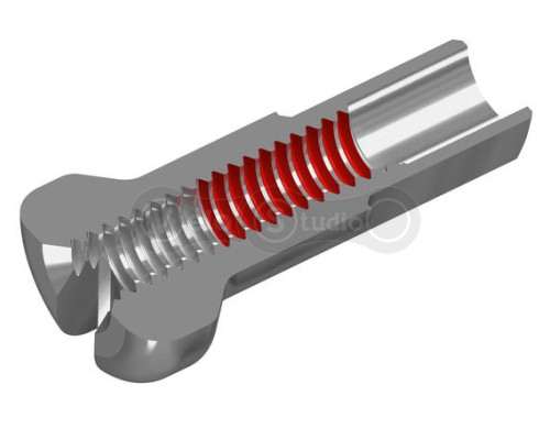 Ніпелі DT Swiss Pro Lock латунні 1.8 x 14 mm 100шт чорні