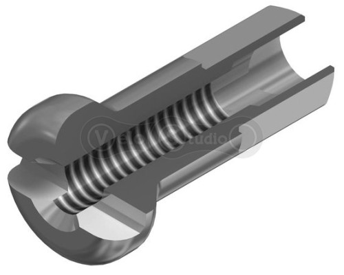 Ніпелі DT Swiss латунні 1.8 x 14 mm 100шт чорні