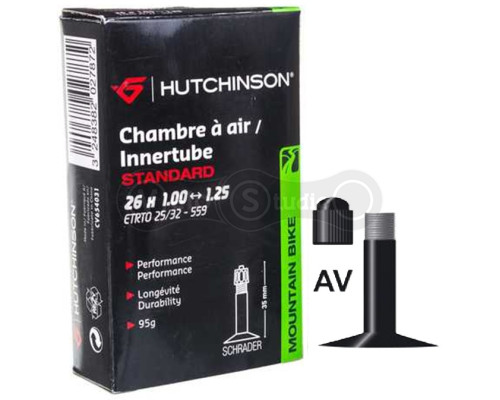 Вело камера HUTCHINSON CH 26X1.00-1.25 VS