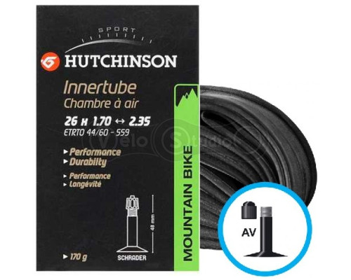 Вело камера HUTCHINSON 26X1.70-2.35 VS48