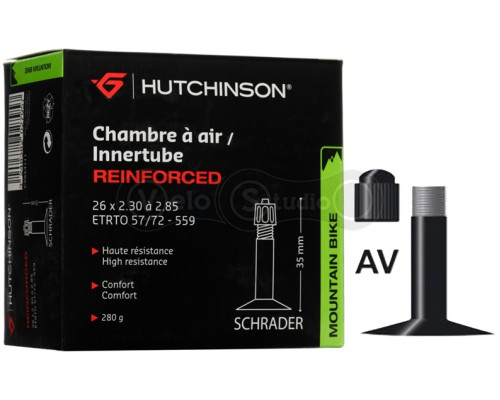 Вело камера HUTCHINSON CH 26X2.30-2.85 VS, (усиленная-1,2мм)
