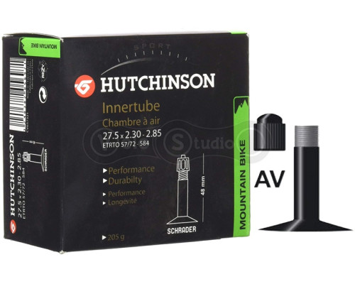 Вело камера HUTCHINSON CH 27,5X2,30/2,85 AV 48 мм ST