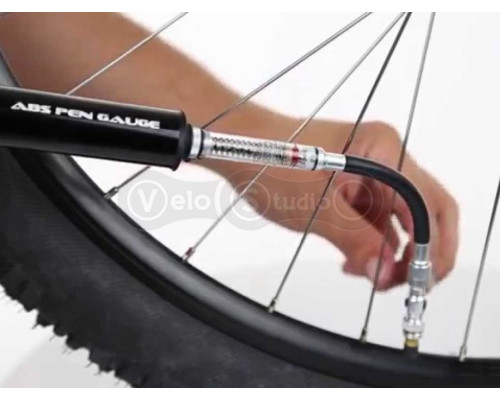 Ручной насос LEZYNE GAUGE DRIVE HV-M 90psi чёрный с манометром