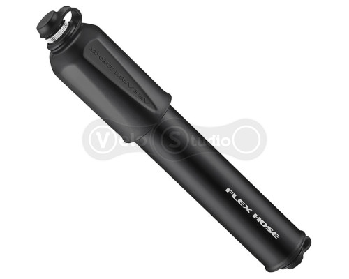 Ручной насос LEZYNE HV DRIVE-S 90psi Satin Black (170 mm)