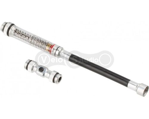 Ручной насос LEZYNE GAUGE DRIVE HP-M 120psi чёрный с манометром