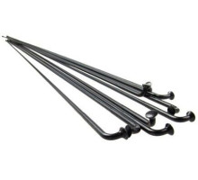 Спица Rodi 14G/2 мм, 264 мм, нержавейка, черный, 1 шт
