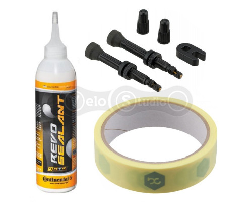 Бескамерный набор Continental 29mm (лента, ниппель, герметик)