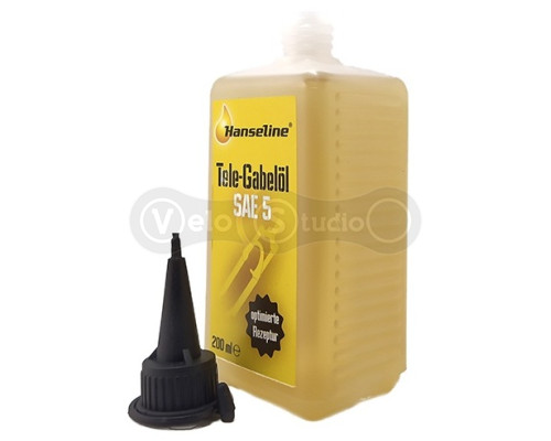 Масло для вилок та амортизаторів, HanselineTele-Gabeloil SAE 5wt, 200мл