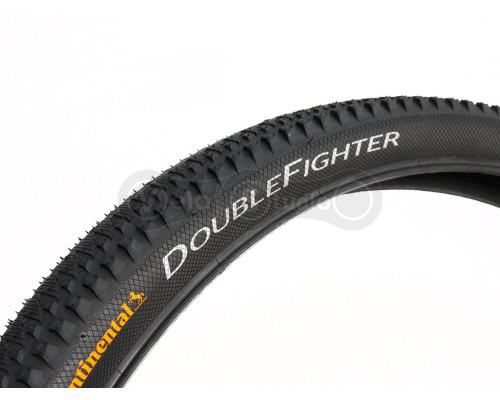 Вело покрышка Continental DoubleFighter III, 24 x 2.0, черная, не складная skin
