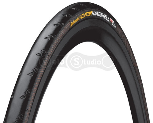 Вело покришка Continental Gator Hardshell, 27x1 1/4, чорна, не доладна, Skin