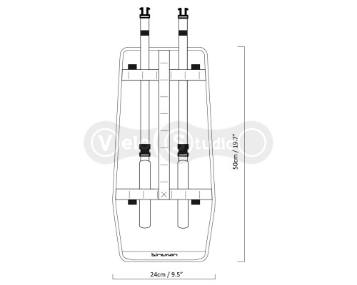 Сумка на руль Birzman Packman Travel Handlebar Pack 9.5 литров