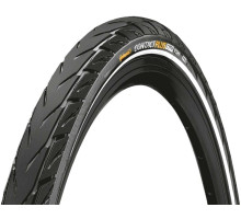 Вело покришка Continental Contact Plus, 28", 700 x 35C, чорна, не складана, світловідбивна