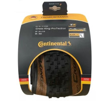 Вело покрышка Continental Cross King  29 x 2.20 ProTection, Tubeless Ready Amber