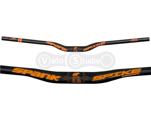 Руль SPANK SPIKE 31.8, 800 Vibrocore™, 30R Black Orange