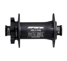 Передня втулка SPANK HEX J-TYPE Boost F15/20, H32, Black
