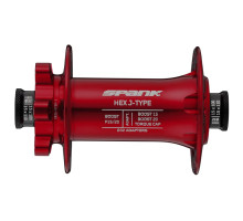 Передня втулка SPANK HEX J-TYPE Boost F15/20, H32, Red