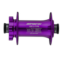 Передня втулка SPANK HEX J-TYPE Boost F15/20, H32, Purple