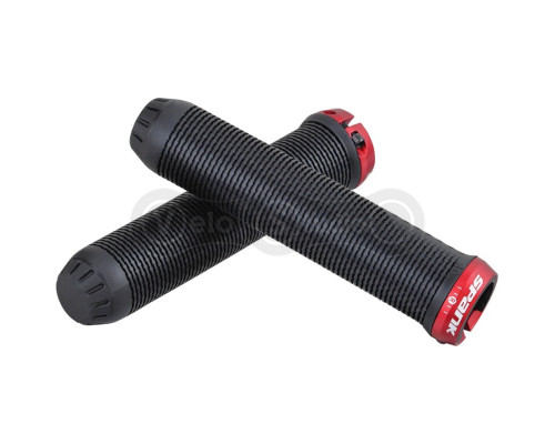 Грипсы SPANK SPIKE 30, 145 мм, Black Red