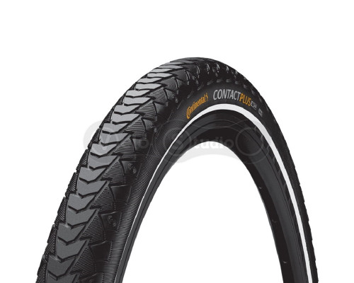 Вело покришка Continental eContact Plus 28 x 2.20 чорна світловідбивна