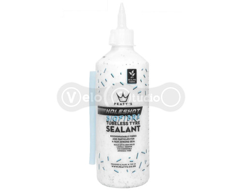 Герметик безкамерний Peaty's Holeshot BioFibre Tubeless Tyre Sealant 500ml