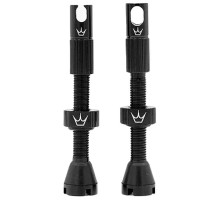 Ніпелі Peaty's x Chris King Tubeless Valves, 42mm, Black - 2 шт