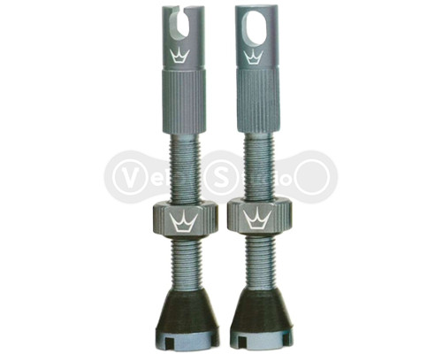 Ніпелі Peaty's x Chris King Tubeless Valves, 42mm, Slate - 2 шт