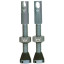 Ніпелі Peaty's x Chris King Tubeless Valves, 42mm, Slate - 2 шт