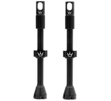 Ніпелі Peaty's x Chris King Tubeless Valves, 60mm, Black - 2 шт
