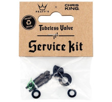Комплект для ремонта ниппелей Peaty's x Chris King Tubeless Valve, Service Kit