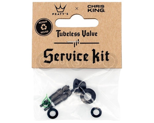 Комплект для ремонта ниппелей Peaty's x Chris King Tubeless Valve, Service Kit