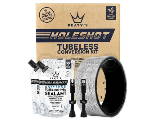 Набір для безкамерки Peaty's Holeshot Tubeless Conversion Kit, Enduro/DH, 30mm