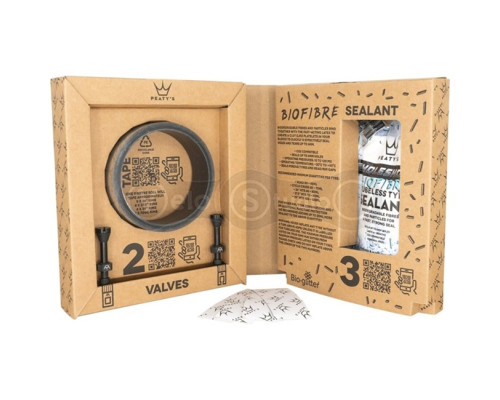 Набір для безкамерки Peaty's Holeshot Tubeless Conversion Kit, Enduro/DH, 30mm