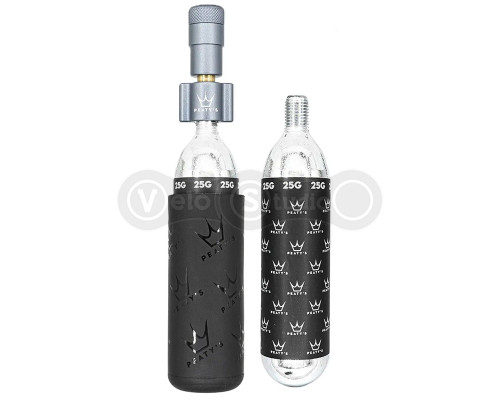 Насос Peaty's Holeshot CO2 Tyre Inflator, MTB 25g, Slate